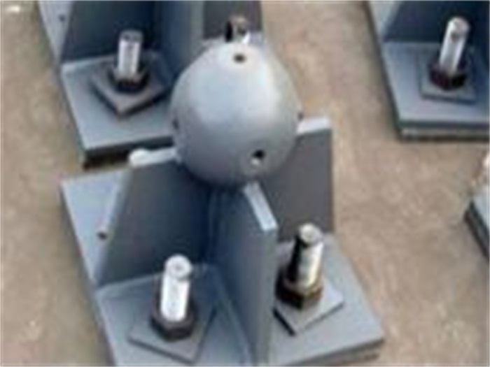 清远螺栓球网架支座